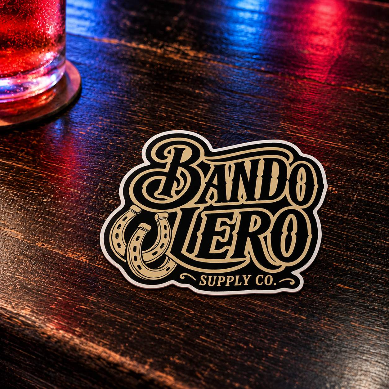 Bandolero Horseshoes Decal