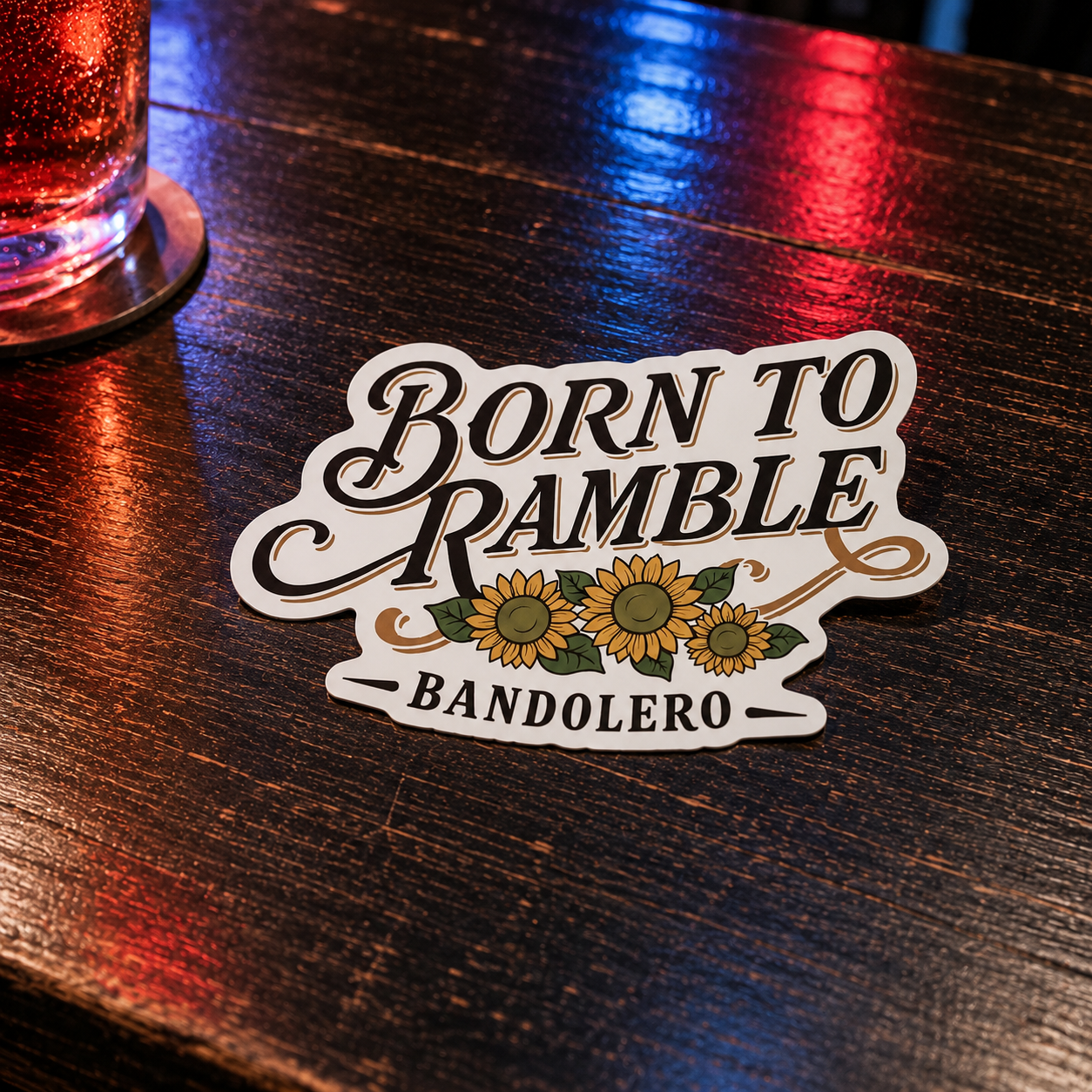 Born To Ramble Decal