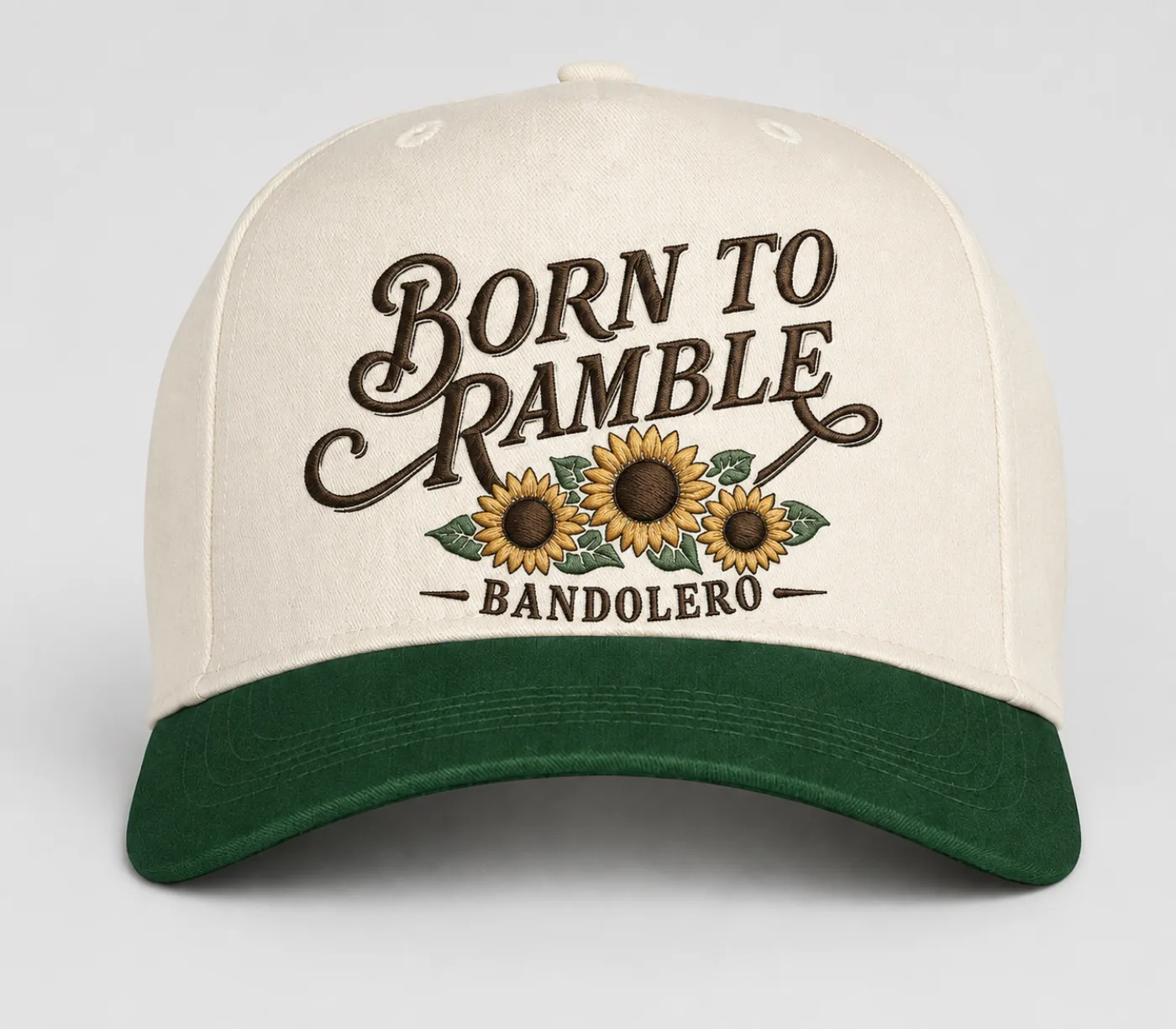 Born to Ramble Snapback — back view