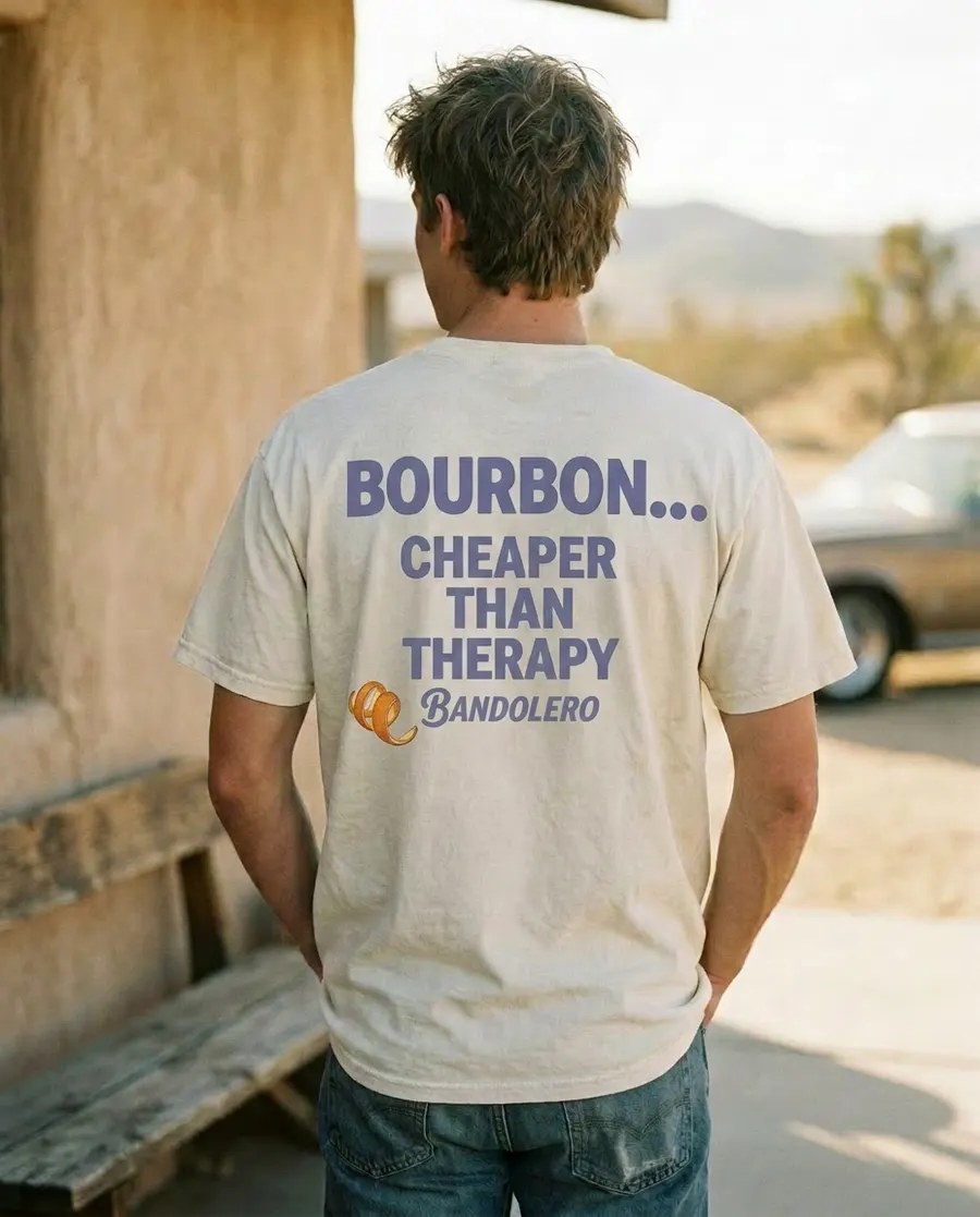 Cheaper Than Therapy Tee — back view