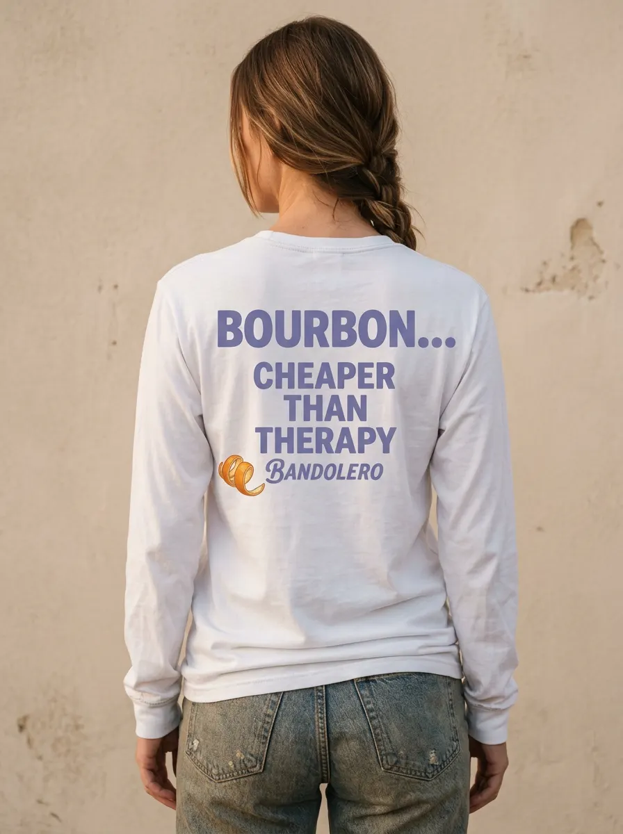 Cheaper Than Therapy Long Sleeve — back view