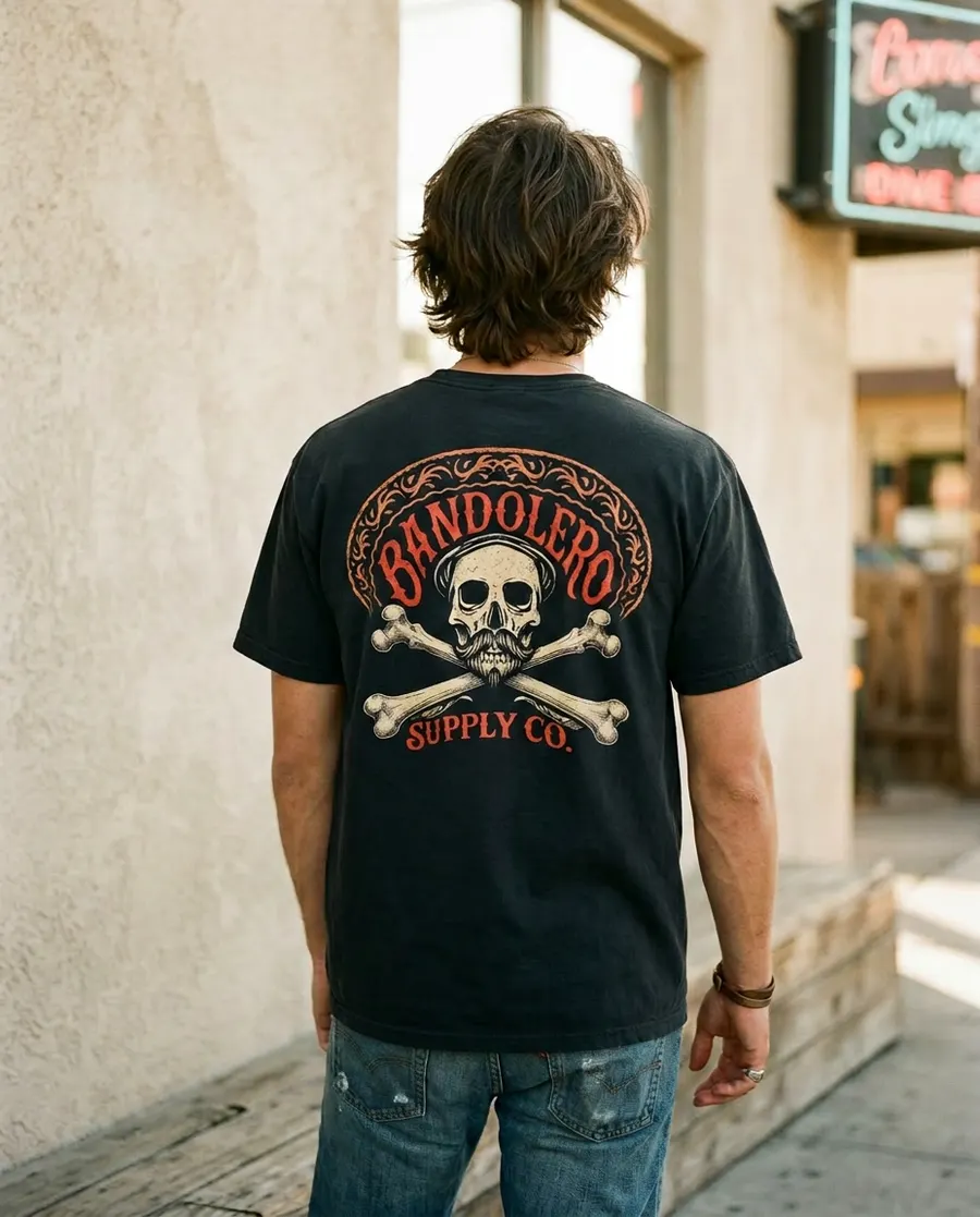 Dangerous Tee — back view