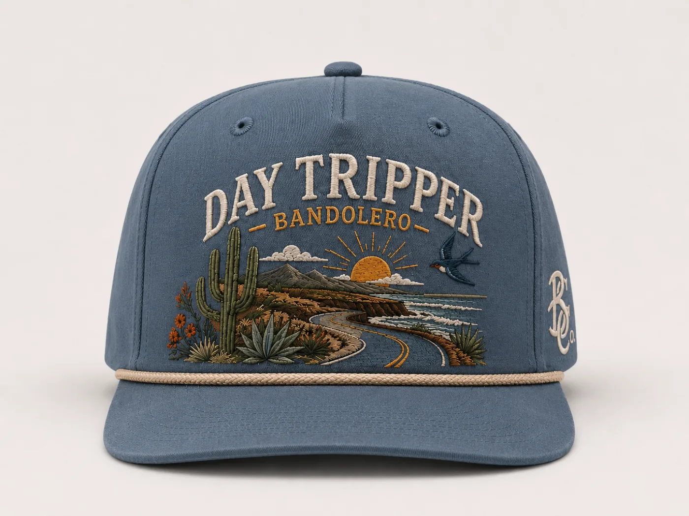 Day Tripper Snapback — back view
