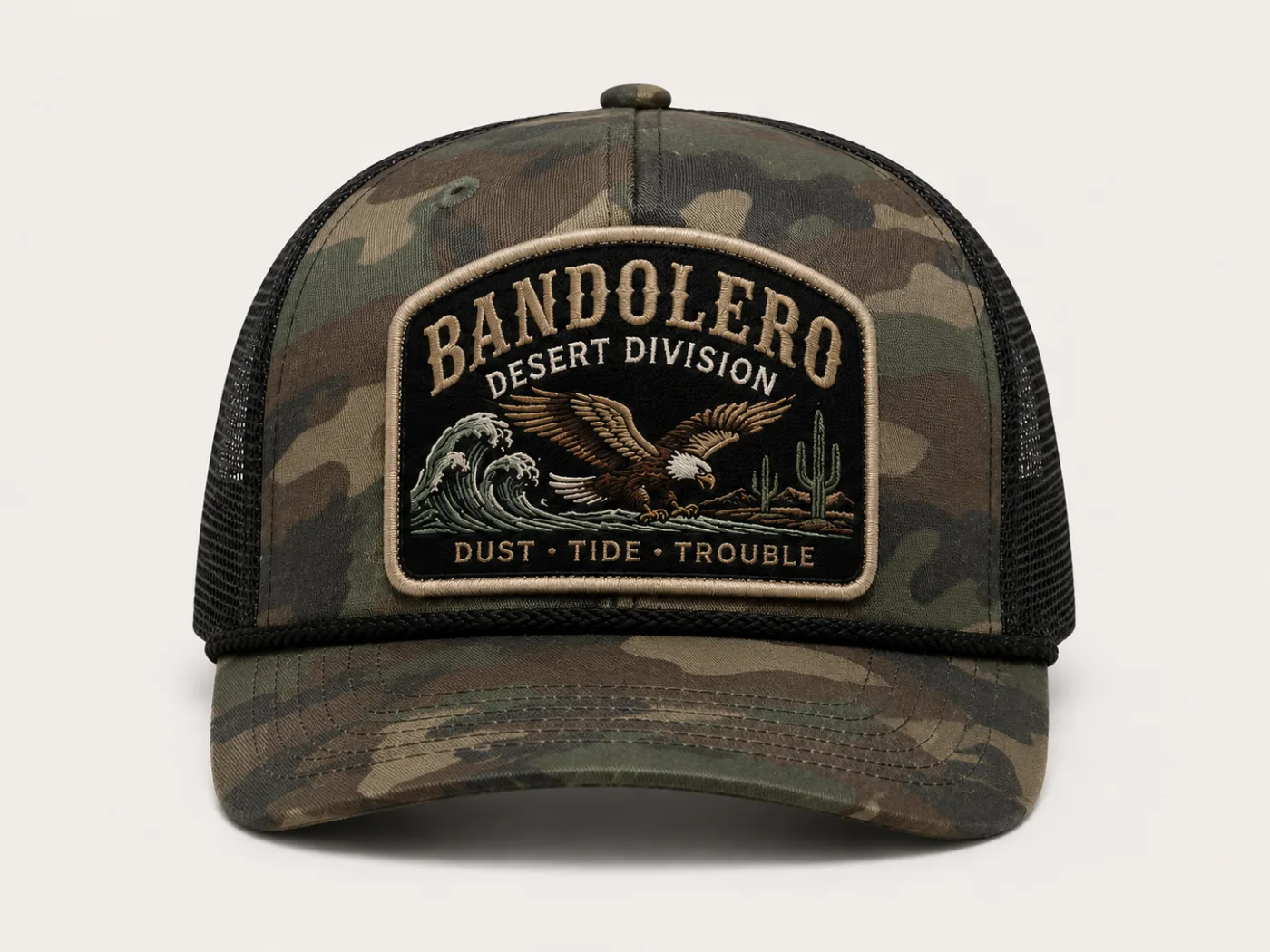 Desert Division Trucker — back view