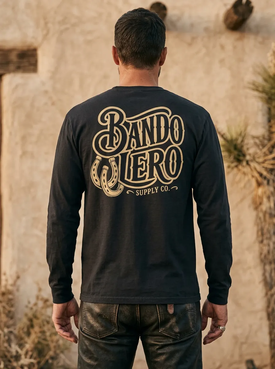 Horseshoes Long Sleeve — back view