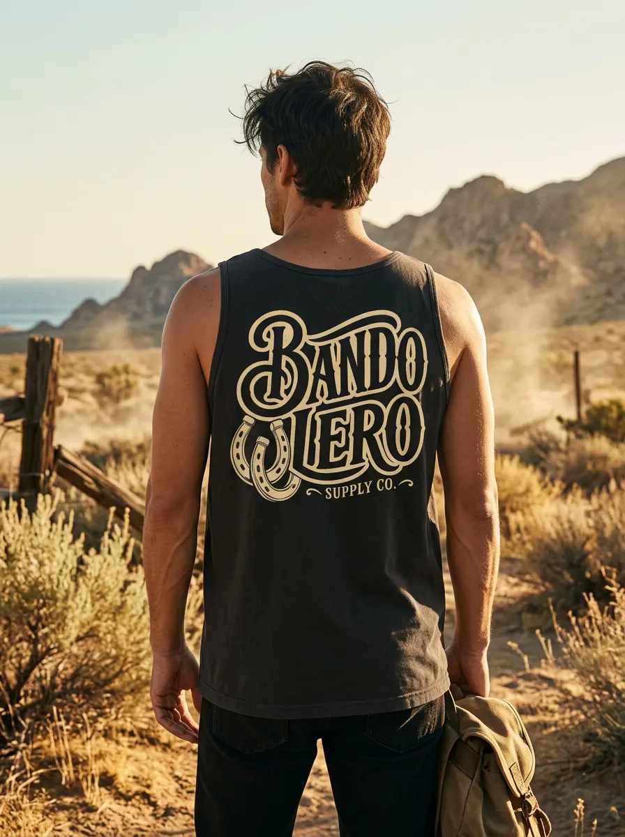 Horseshoes Tank — back view