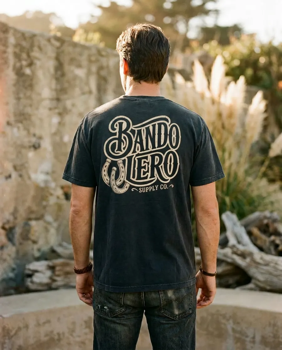 Horseshoes Tee — back view