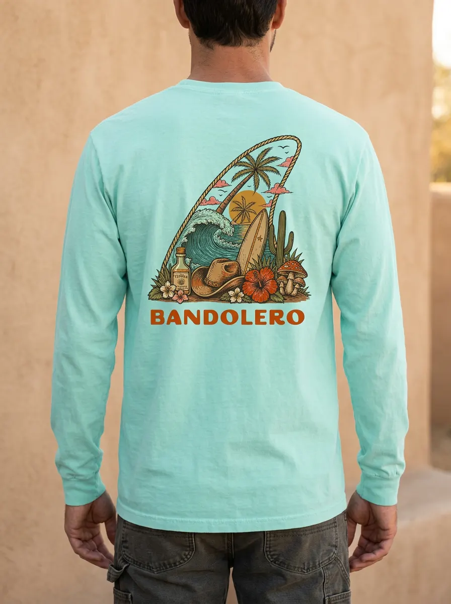 Island Time Long Sleeve — back view
