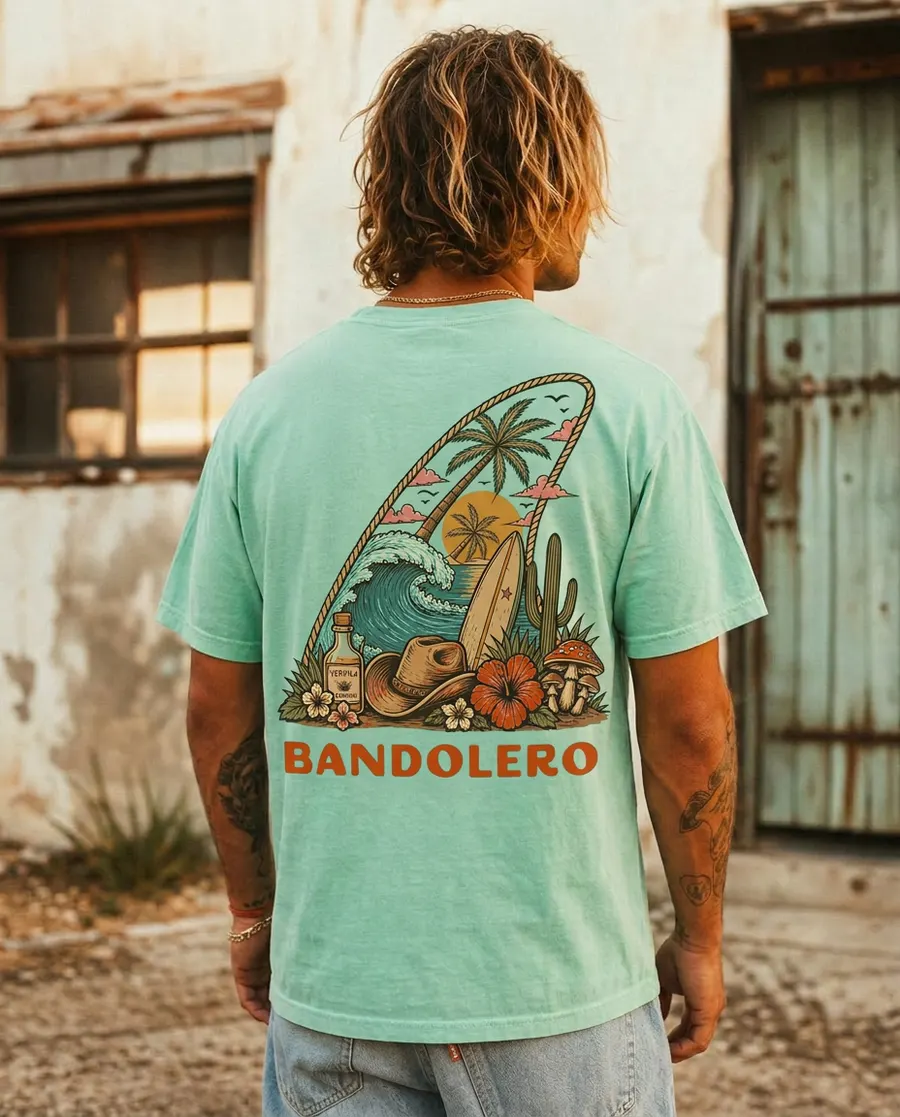 Island Time Tee — back view