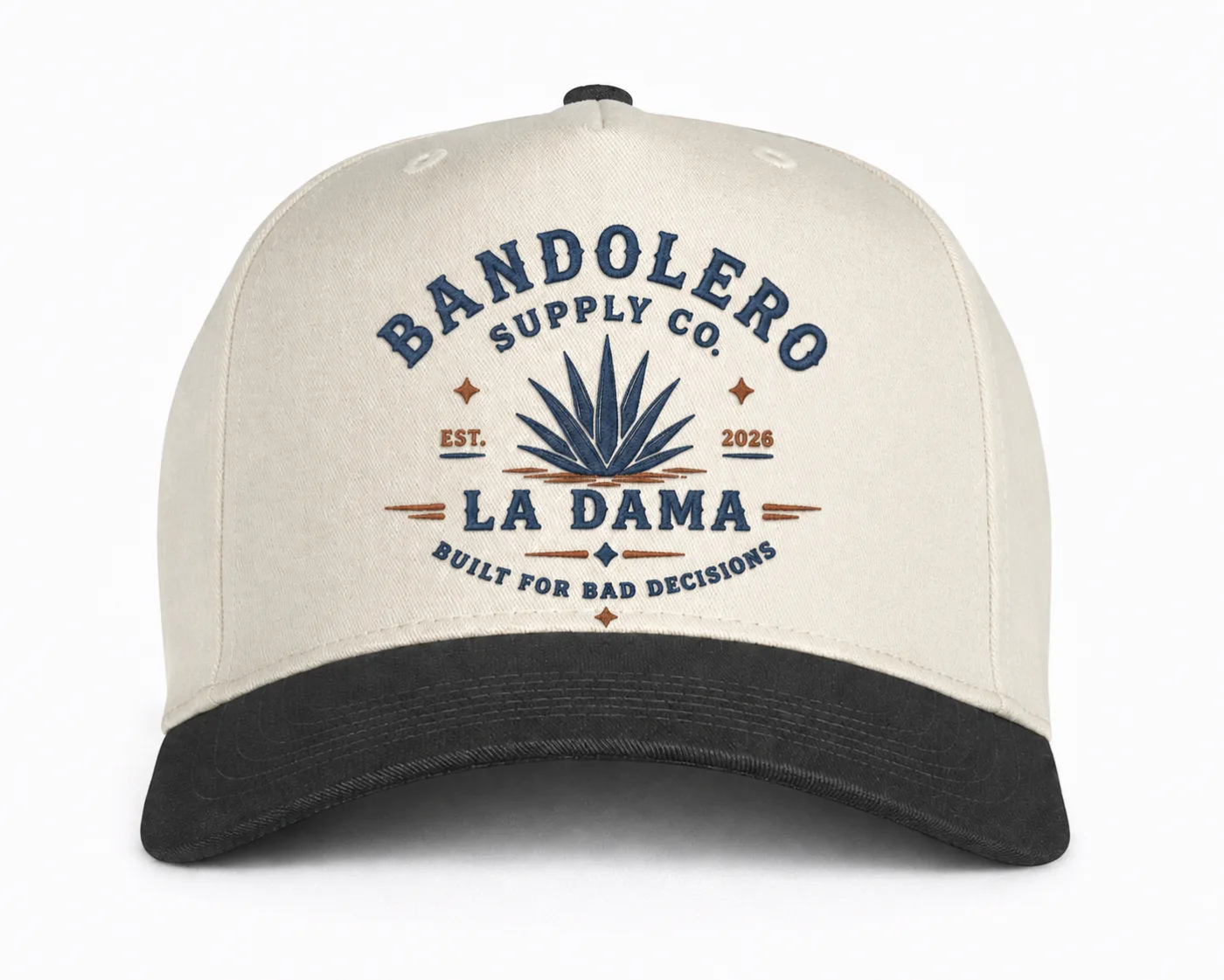 La Dama Snapback — back view