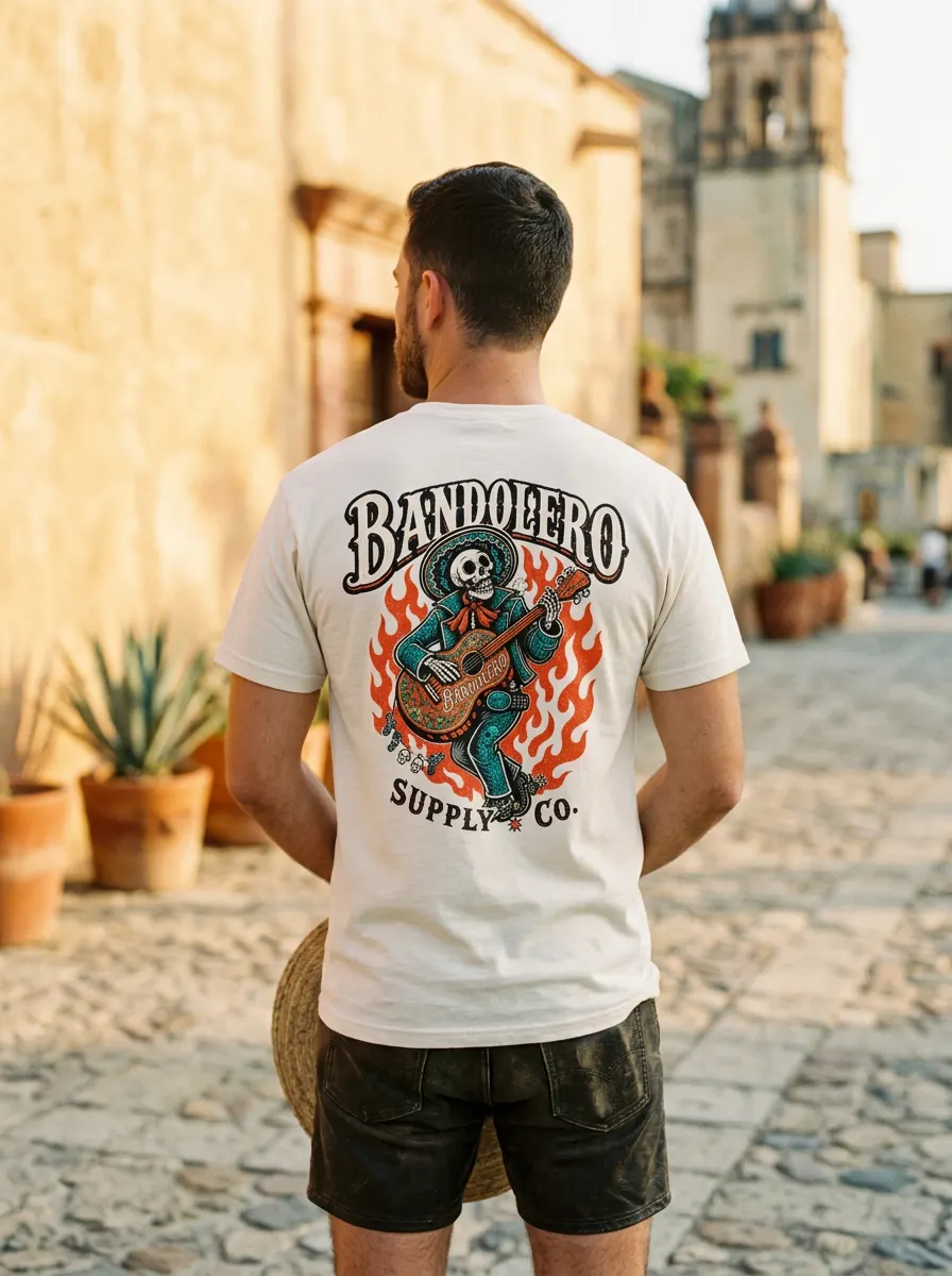 Mariachi Tee — back view