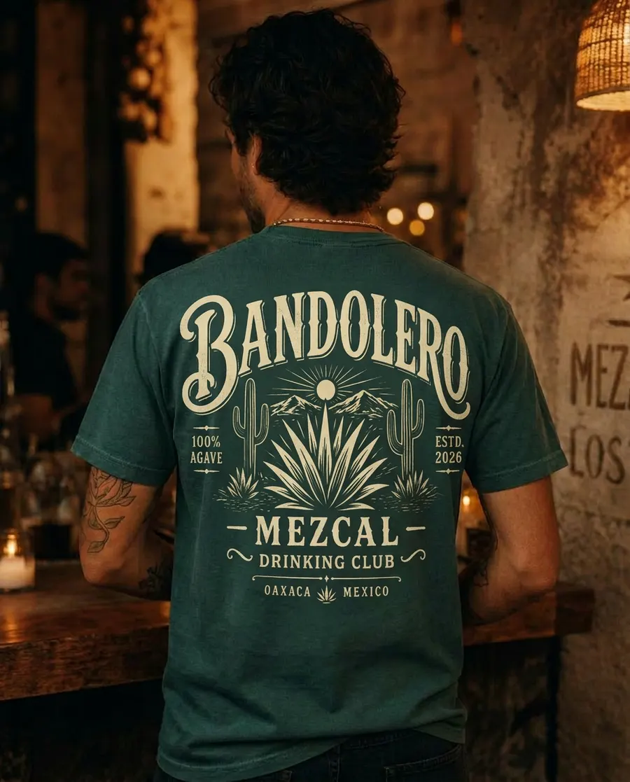 Oaxaca Nights Tee — back view