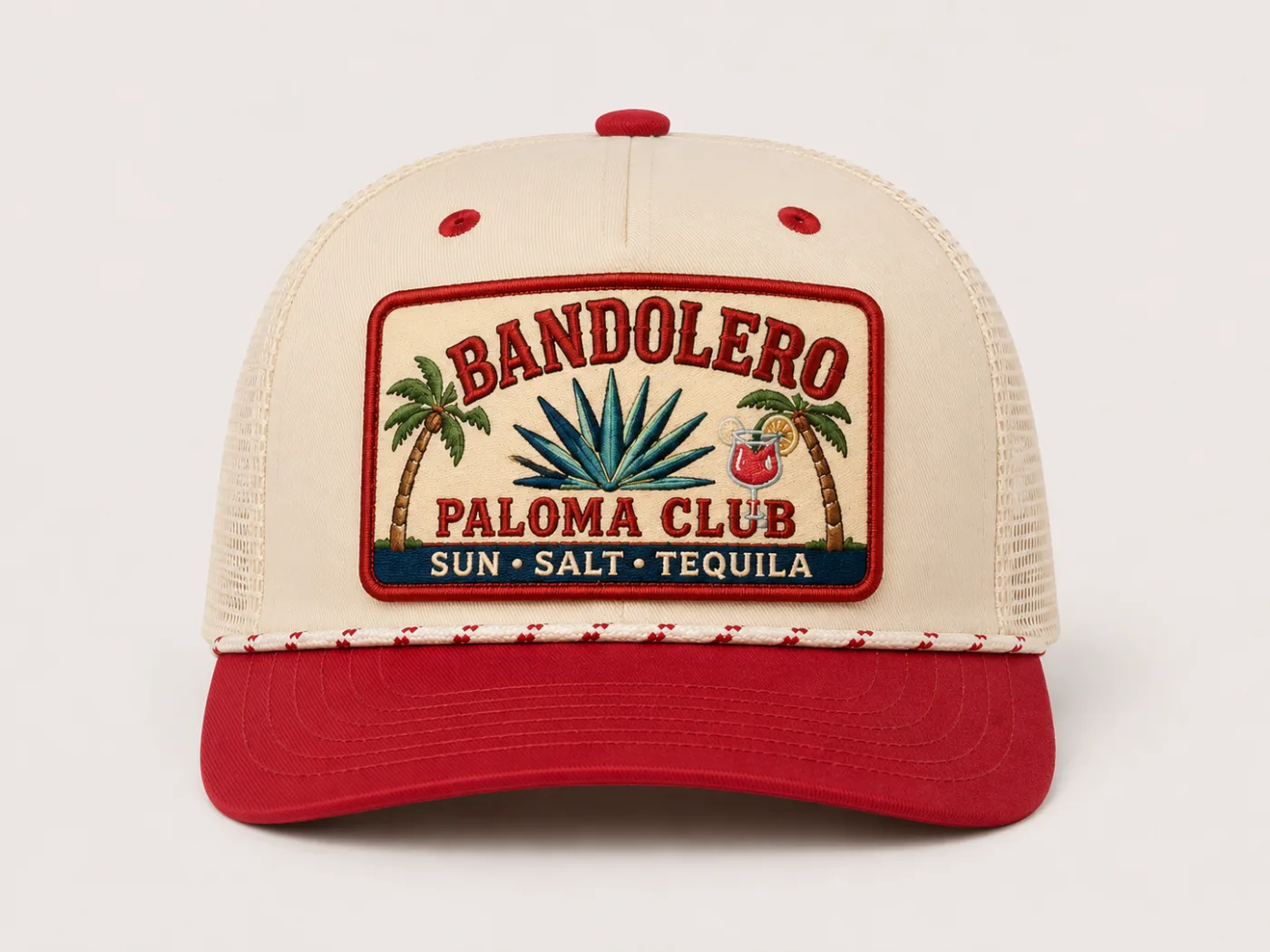 Paloma Club Trucker — back view
