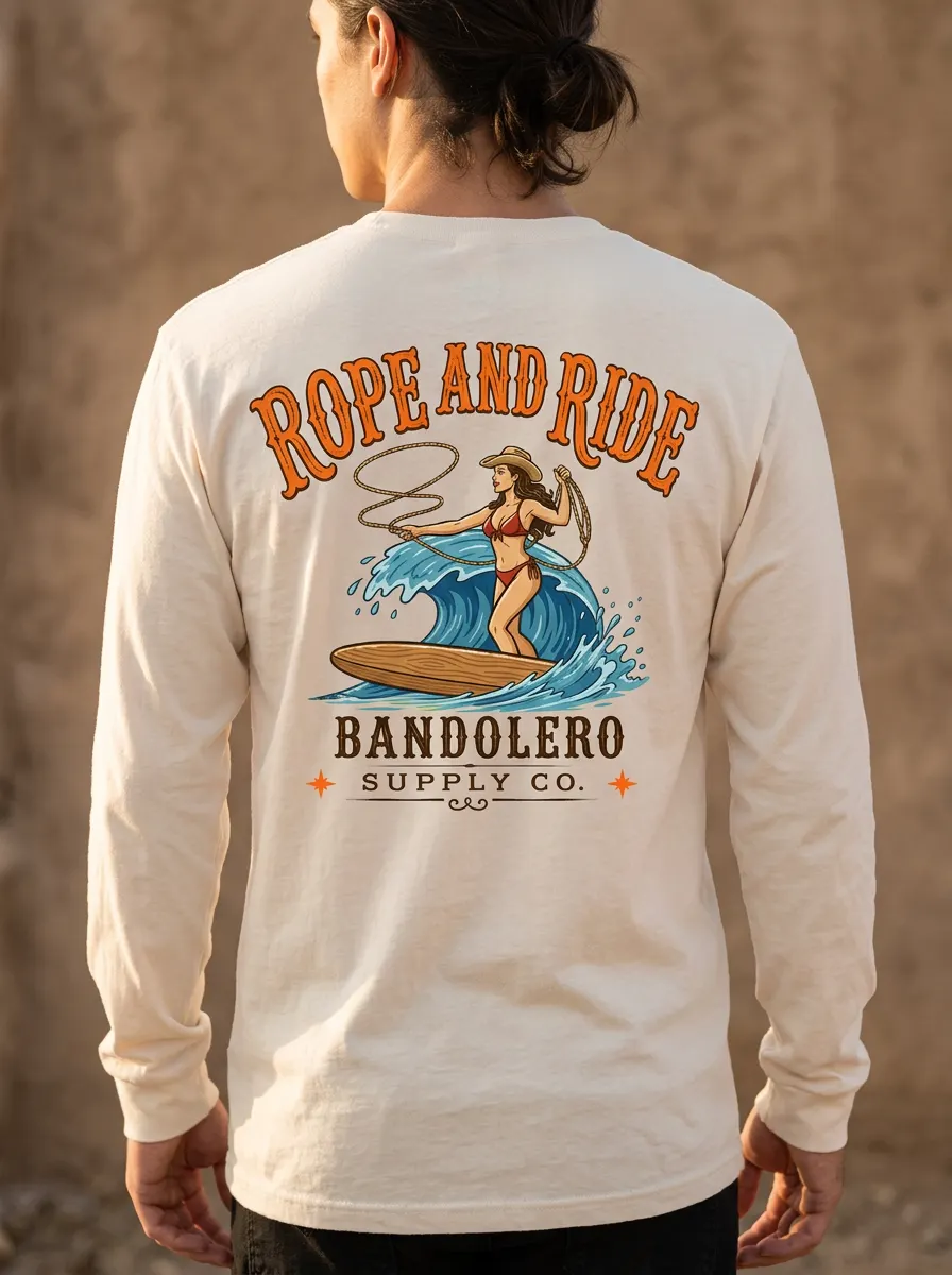 Rope & Ride Long Sleeve — back view