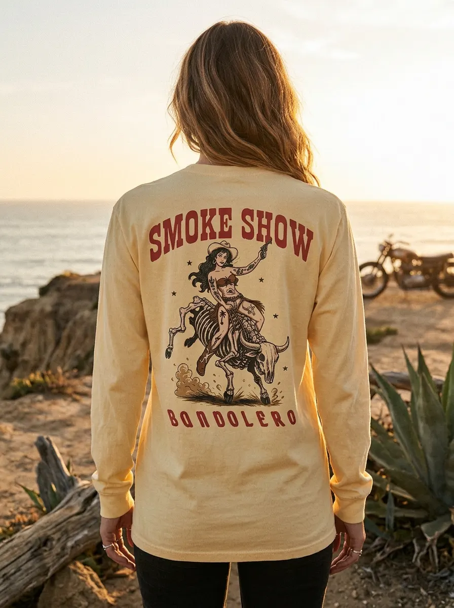 Smoke Show Long Sleeve — back view