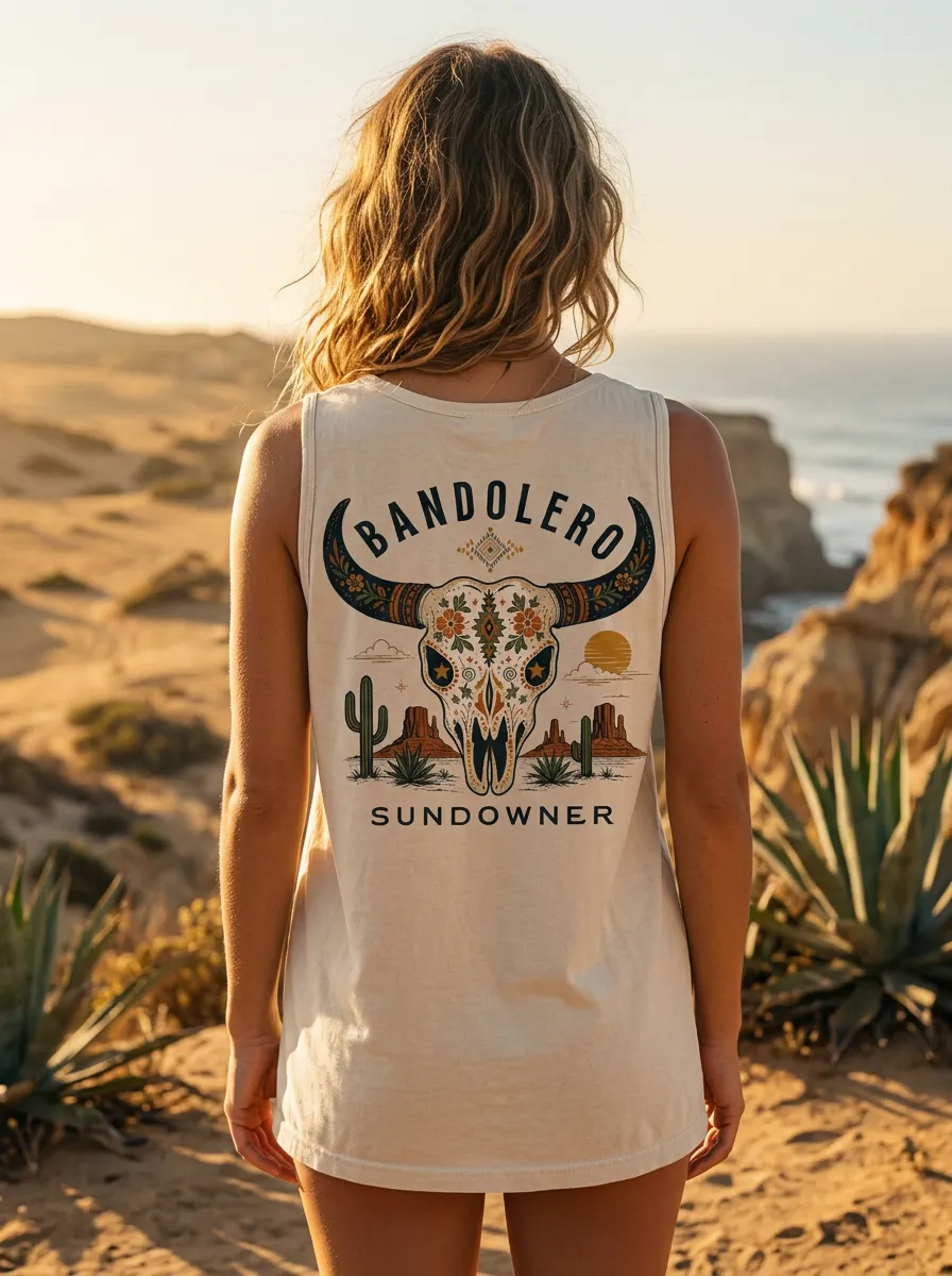 Sundowner Tank — back view