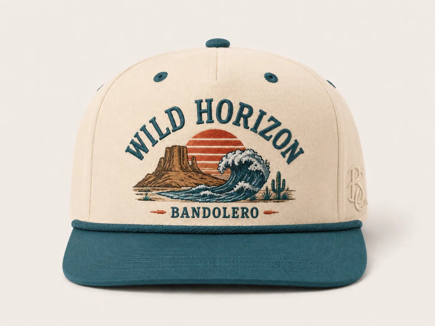 Wild Horizon Snapback — back view